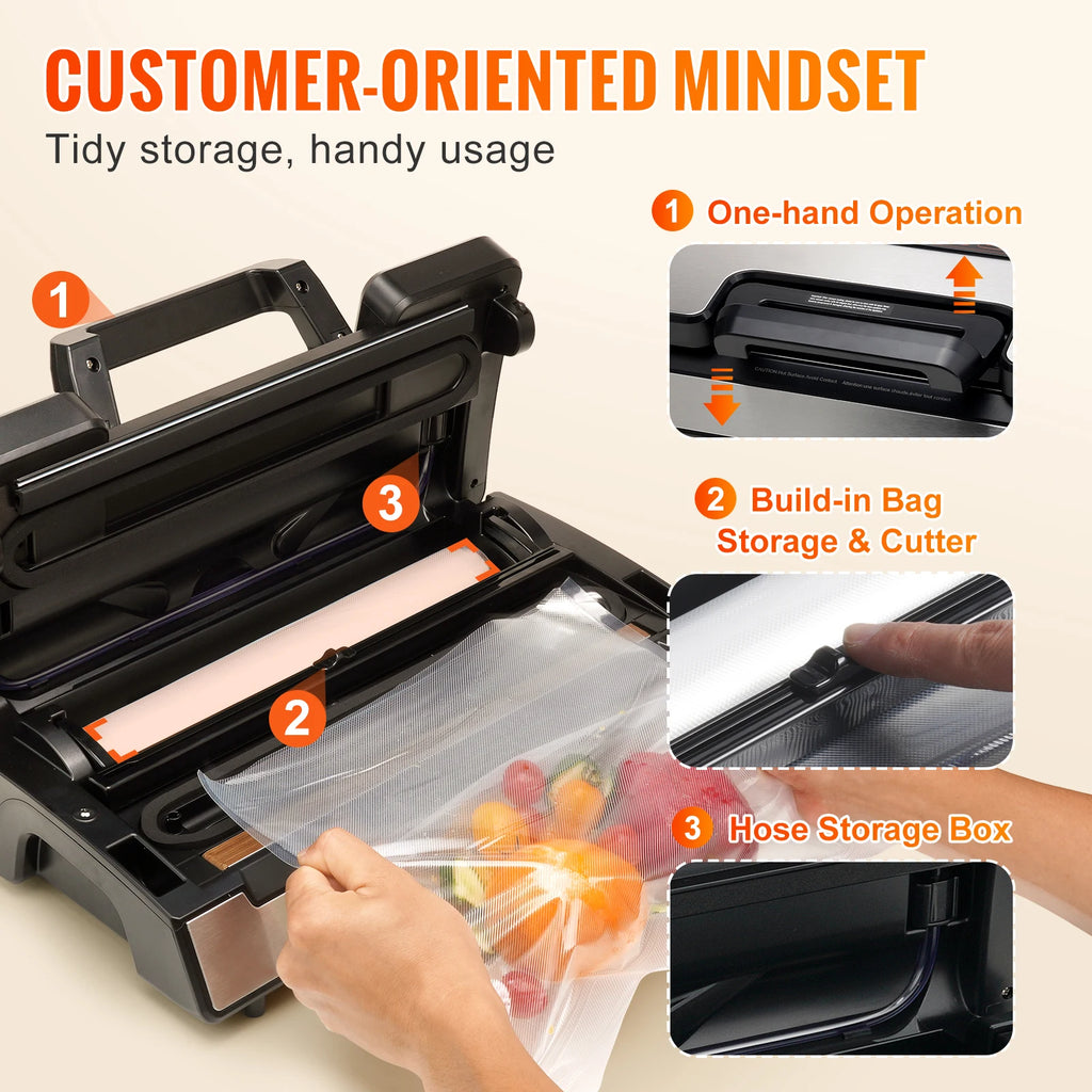 90Kpa 130W Vacuum Sealer