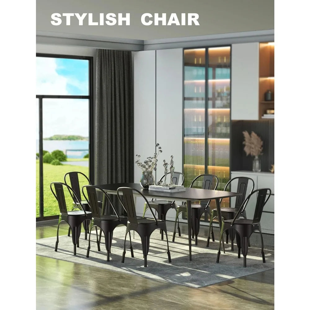 Metal Dining Chair Farmhouse Style