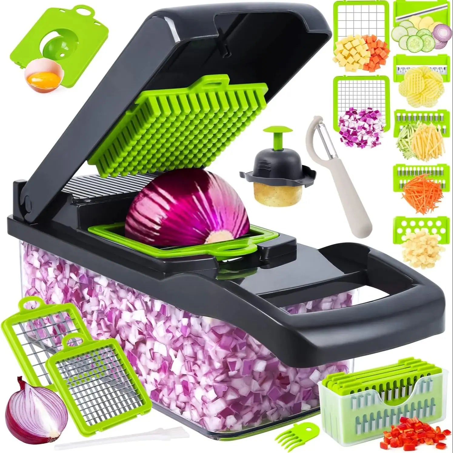 Professional Kitchen Slicer with Cleaver Blade