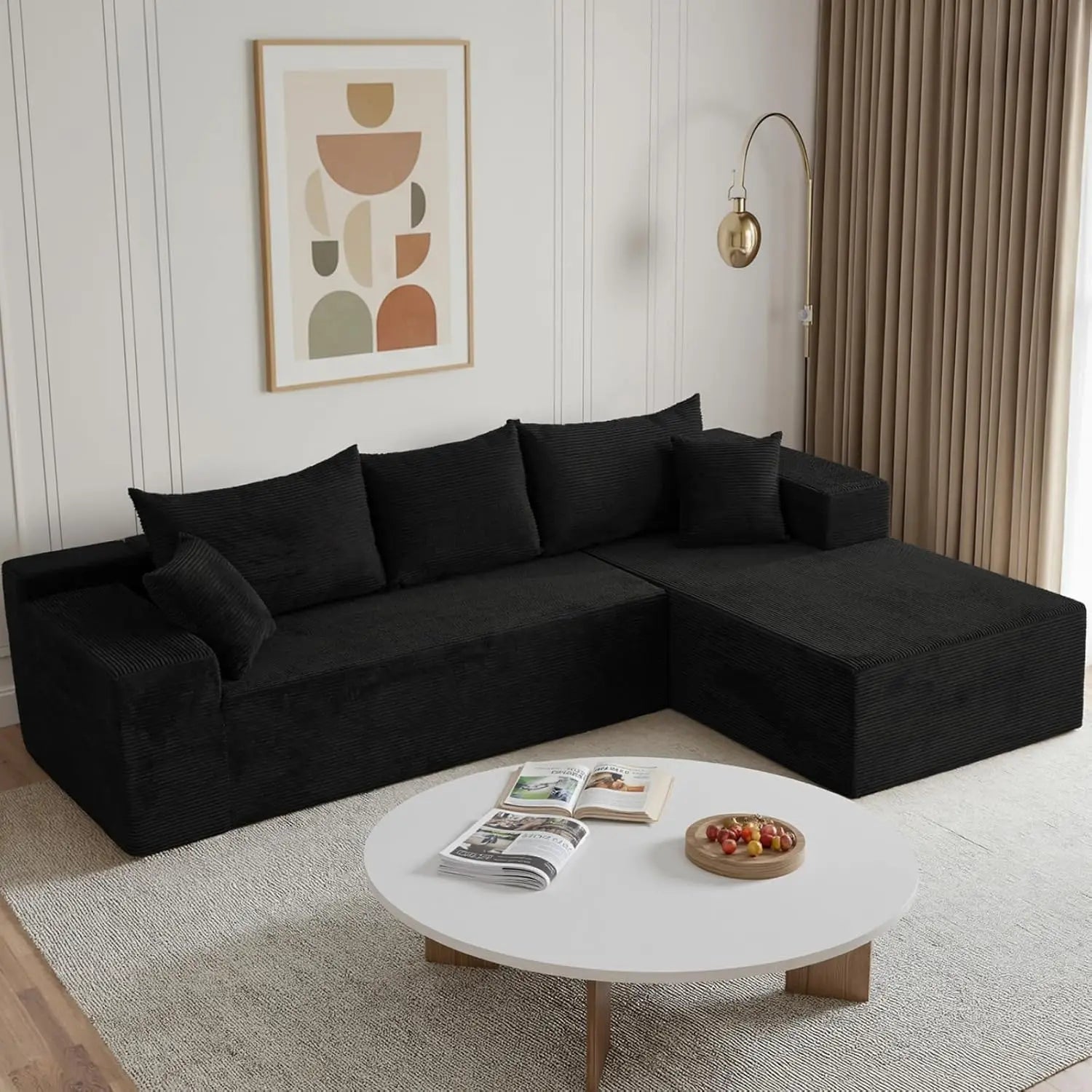 Boneless Couch for Living Room