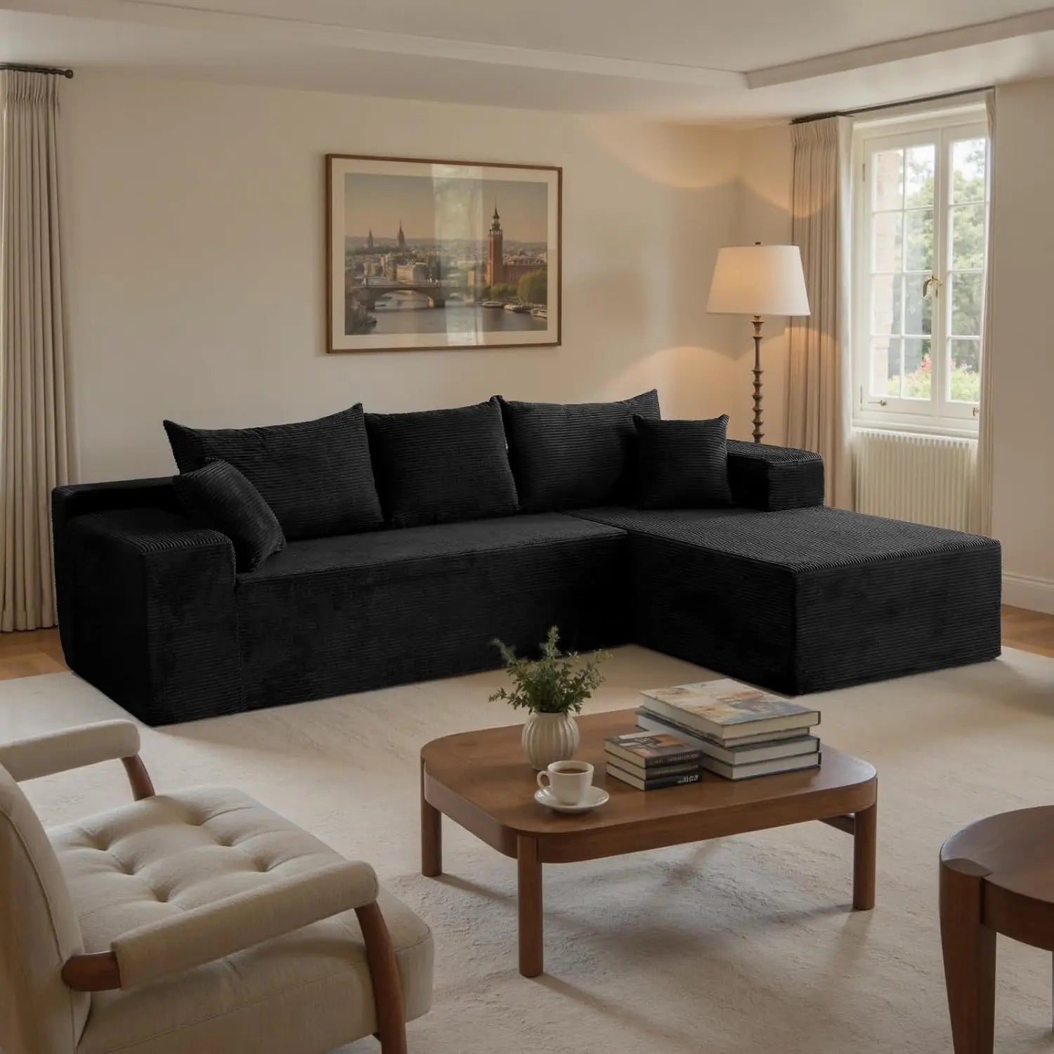 Boneless Couch for Living Room