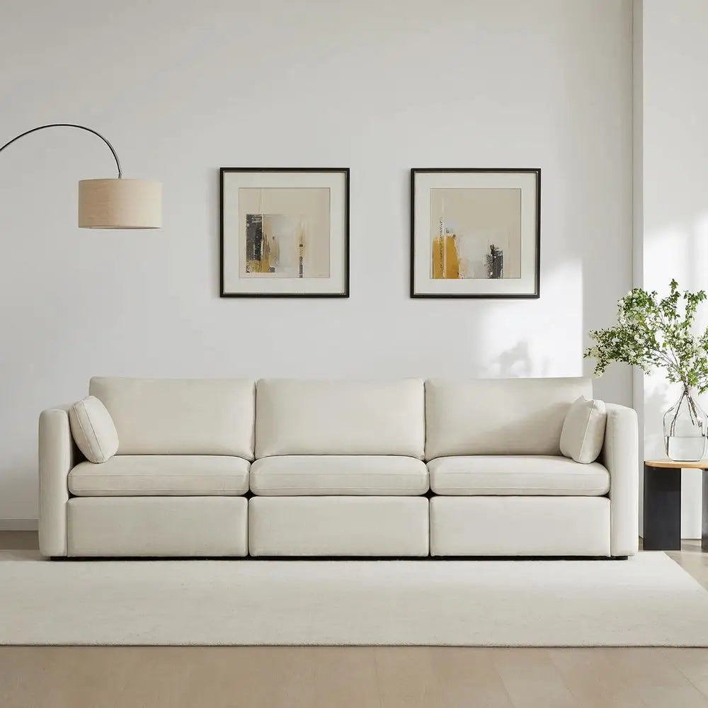 Deep-Seat Sofa, 112 Wide, 3-Seat