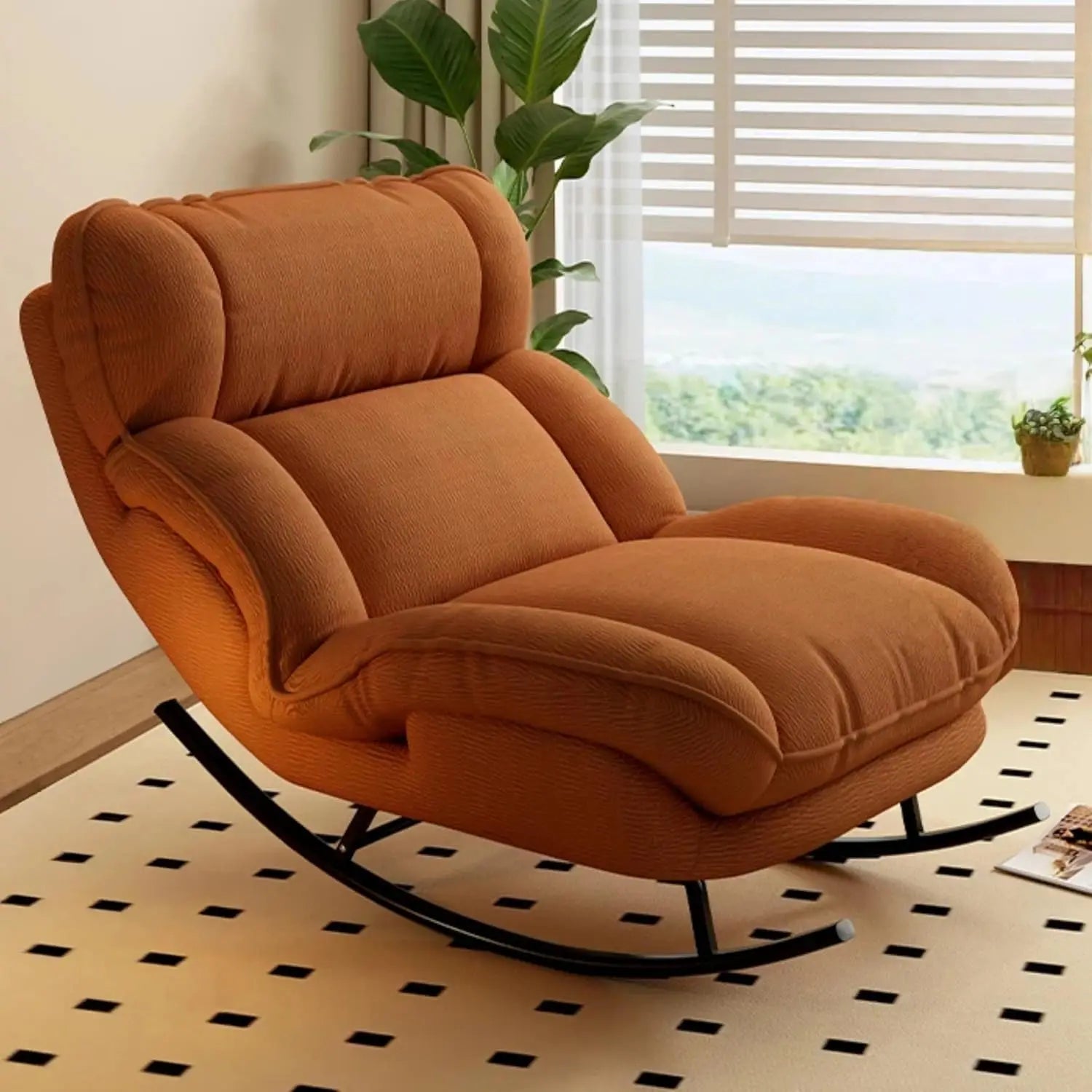 Sofa Rocking Chair Adjustable Backrest